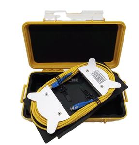 Equipo de Prueba de Fibra Óptica, Cable de Lanzamiento de Fibra Óptica de 100m, 500m, 1000 metros, SC LC FC ST SM, Fibra Óptica Monomodo, Caja de Lanzamiento Amarilla - Product Image 5
