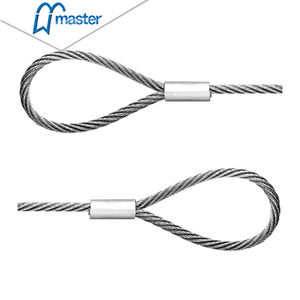 Master Well Vente en gros Kits de quincaillerie pour portes de garage sectionnelles Câbles de tension de levage pour portes de 7 'et 8' de haut Câble en acier pour portes de garage - Product Image 1