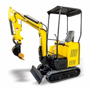 Miniexcavadora de 1-2 Toneladas con Sistema Hidráulico de Orugas para Uso Agrícola y de Construcción - Product Image 1
