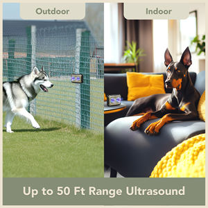 Répulsif à ultrasons rechargeable haute puissance pour chien jusqu'à 50 pieds dispositif de contrôle des aboiements de chien répulsif à ultrasons pour chien 30khz - Product Image 3