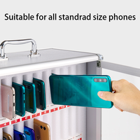 Armoire de téléphone portable personnalisée casier de téléphone portable en stock pour salle de classe, école, réunion en usine, étui de rangement pour téléphone portable à bas prix