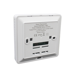 Am002 Hiện Đại Linh Hoạt Có Dây <span class=keywords><strong>Wifi</strong></span> Thông Minh Nhiệt Cho Gas Nồi Hơi Tầng Sưởi Ấm Các Bộ Phận Nhà Văn Phòng Sử Dụng Tuya Ứng Dụng Nhà Sản Xuất - Product Image 5