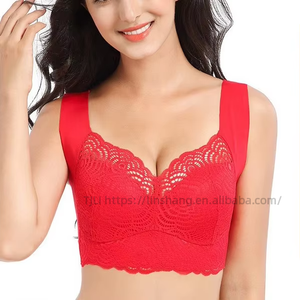 Women's Seamless Lace Push-Up <b>Bra</b> - U-Back Wireless Sports Comfort <b>Bra</b> Fashion - Product Image 4