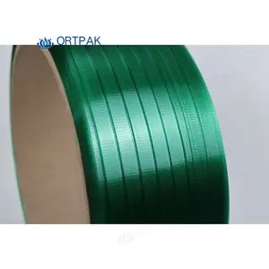 High tension price pet strap plastic bundle recycling binding baling packaging 16mm belt pet strapping roll