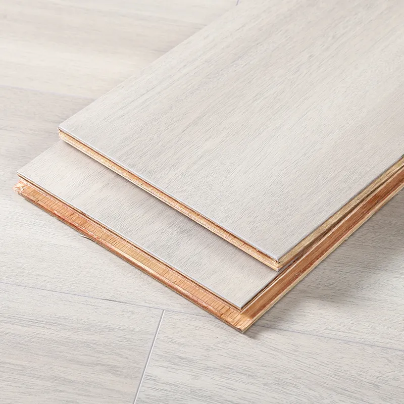 E0 12Mm 15Mm Phòng Ngủ Dark Oak Wood Laminate Flooring Độ Ẩm-Proof Multichamber Laminated Floor Wood