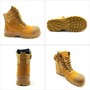 Chaussures <span class=keywords><strong>de</strong></span> <span class=keywords><strong>sécurité</strong></span> personnalisées montantes à fermeture éclair en nubuck première couche, confortables et respirantes pour bottes et chaussures <span class=keywords><strong>de</strong></span> <span class=keywords><strong>protection</strong></span> - Product Image 6