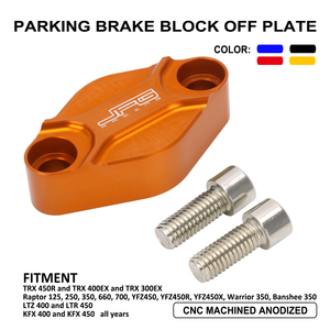 JFG CNC Nhôm TRX 450R YFZ450 KFX 450 Xe Máy ATV Đậu Xe Phanh Khối Off Tấm Banshee 350 - Product Image 3