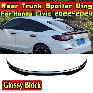 สปอยเลอร์หลังสำหรับรถยนต์ฮอนด้า ซีวิค รุ่นแฮทช์แบค เจนเนอเรชั่น 11 ปี 2022-2024  วัสดุ ABS พลาสติก  อะไหล่ตกแต่งภายนอกรถยนต์  สปอยเลอร์ฝากระโปรงท้ายรถยนต์ - Product Image 1