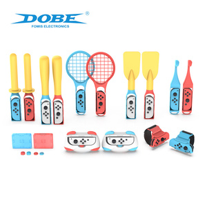 Kit de Accesorios DOBE 25 en 1, Paquete Deportivo para Switch, Empuñadura, Tenis, para <span class=keywords><strong>Nintendo</strong></span> Switch OLED, Accesorios de Juego, Traje Deportivo - Product Image 2