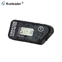 Mini compresseur d'air numérique Runleader pour bateau, VTT, UTV, moto tout-terrain, hors-bord, jet-ski, moto, compteur d'heures étanche à la vibration