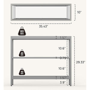 Design moderno in legno multiuso in legno <span class=keywords><strong>Plexiglass</strong></span> consolle <span class=keywords><strong>tavolo</strong></span> - Product Image 2