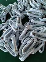 Grosir Langsung Pabrik Harga Murah Kabel USB ke Type-C 6A bahan TPE lembut Pengisian Cepat untuk Ponsel Android iPhone