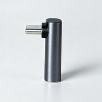 Adaptateur USB-C 90 degrés en aluminium à charge rapide OTG, protection contre les courts-circuits, pour jeux mobiles, ordinateurs portables, OEM – Vente directe usine