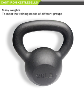 Gym Kettle-bell Fitness Durable Cast Iron <strong>Kettlebells</strong> <strong>10kg</strong> 20kg 24kg 32kg Powder Coated Weights for Bodybuilding - Product Image 4