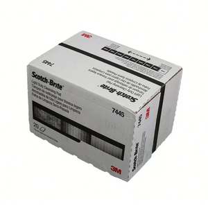 3M 7445 Almohadilla Redonda de Limpieza Ligera de Óxido de Aluminio 6x9 Pulgadas - Product Image 1