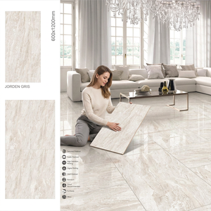 American Gris 600x1200mm Glazed Polished Porcelain Floor And <b>Wall</b> Tiles For Modern Interior - Product Image 1