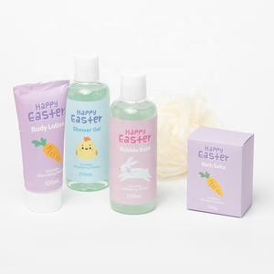 Coffret Cadeau Bain et Spa à Prix d'Usine, Vente Chaude en Gros, Contient Gel <span class=keywords><strong>Douche</strong></span>, Lait Corporel et Bain Moussant pour Pâques - Product Image 6