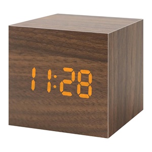 Modern Digital Kids <b>Table</b> Alarm <b>Clock</b> and Decorative Wooden square Led Wake up Retro Digital Flip Desk square Alarm <b>Clock</b> - Product Image 1