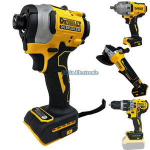 Economical and Durable Power <b>Tool</b> Set Impact Wrench Drill Screwdriver Angle Grinder Portable Cordless Brushless Power <b>Tool</b> Set - Product Image 4