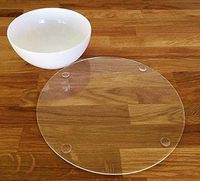 Disque acrylique transparent découpé au laser, bord lisse, épaisseur 3/16 pouce (4,5 mm), diamètre 20 pouces, fabriqué en Chine pour usage général