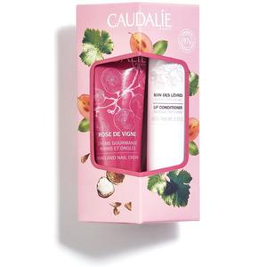 CAUDALIE ITALIA Srl France Coffret Crème pour les Mains 30ml Masque Avocat & Fraise 4.5g Rouge à Lèvres 2020 - Product Image 1