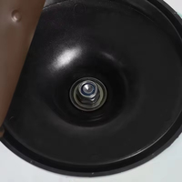 Plateau tournant de décoration de gâteau de conception en verre incassable Support de gâteau de mariage en verre trempé de 7.6mm