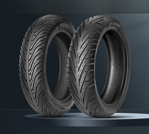 Neumáticos de Motocicleta 3.00-10 Semi-Smooth para Vacío, Neumáticos para Lodo Aptos para Todo Clima - Product Image 5
