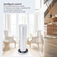 Diffuseur d'aromathérapie en acier métallique avec écran tactile, tour sans eau, machine à parfum d'huile pour table