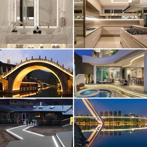 ไฟแถบ LED แบบ COB IP68 มาตรฐาน CE ROHS UL รับประกัน 3 ปี 24V 12V ขนาด 5 มม. สำหรับภายนอกอาคาร กันน้ำ - Product Image 5