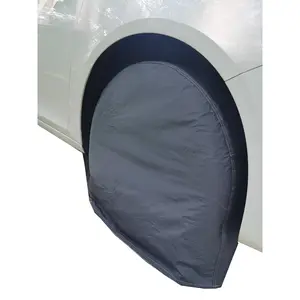 250g/m² PVC-und Baumwoll material 100% wasserdichter UV-Schutz Reifen abdeckung für Wohnmobil räder
