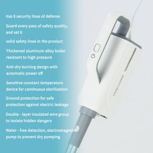 Vadrouille à <span class=keywords><strong>vapeur</strong></span> avec <span class=keywords><strong>nettoyeur</strong></span> à <span class=keywords><strong>vapeur</strong></span> portable détachable pour le nettoyage des sols, <span class=keywords><strong>vapeur</strong></span> puissante pour le bois dur, les carreaux, le coulis, les fenêtres, la cuisine - Product Image 5