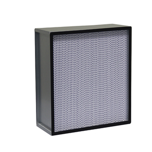 Filtre à plaques conforme GMP H13-H14 le filtre HEPA 99.97-99.995% Efficacité pour les salles blanches et les <span class=keywords><strong>AHU</strong></span> pharmaceutiques - Product Image 1