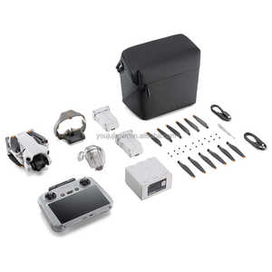 Dron Plegable <span class=keywords><strong>DJI</strong></span> <span class=keywords><strong>Mini</strong></span> 4 Pro 4K HDR con Control Remoto RC 2 (con Pantalla) Fly More <span class=keywords><strong>Combo</strong></span> Plus - Product Image 3