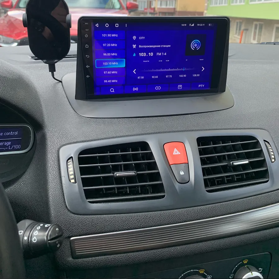 Kablosuz CarPlay Android 13 AI ses araba radyo 8GB + 128GB Renault Megane 3 Fluence 2008-2014 için GPS navigasyon multimedya Video