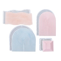 Shaped Wave Coaster Epoxidharz form DIY Craft Food Obst kuchen Casting Mat Tray Silikon form Home Decor Pad Making Mould