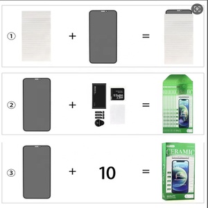 Protector de pantalla de vidrio templado de privacidad 9H para Samsung A03 A55 A35 <span class=keywords><strong>A15</strong></span> A06 A05 A56 A54 para iPhone 16 15 14pro Anti-Spy Privacy - Product Image 6