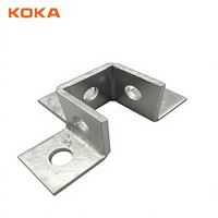 Supports de fixation Unistrut en acier inoxydable sur mesure, toutes formes, incluant les supports plats et les supports d'angle