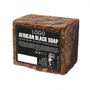 <span class=keywords><strong>Savon</strong></span> <span class=keywords><strong>Noir</strong></span> Africain Artisanal 100% Pur et Biologique, Nettoyant Corporel <span class=keywords><strong>Exfoliant</strong></span> et Blanchissant aux Herbes, Marque Privée OEM pour Adultes - Product Image 1