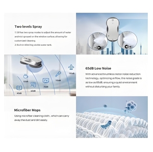 <span class=keywords><strong>Robot</strong></span> nettoyeur de vitres universel amélioré, modèle AI, pour murs en verre, miroirs, carreaux, <span class=keywords><strong>robot</strong></span> de nettoyage de vitres automatisé pour la maison - Product Image 3