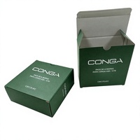 Ensemble de boîtes cadeaux en carton ondulé écologiques avec logo personnalisé, impression quadricolore, découpes, pelliculage mat, matériaux recyclés