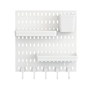 Nuovo Kit Organizzatore 2025 AY <span class=keywords><strong>DIY</strong></span>: Pannello Forato Nordico con Ganci, Espositore in Plastica per Organizzazione - Product Image 6