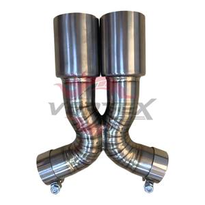 Sistema de Escape Valvetronic Vortex SS304 para Porsche Boxster y Cayman 981 2.7L 3.4L 2013-2016, Sonido Activo, Acabado Pulido Espejo - Product Image 2