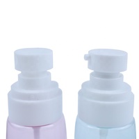 Vente en gros de flacon pulvérisateur en plastique 30ml 60ml 100ml flacon pompe de lotion vide en plastique PETG personnalisé pour emballage de cosmétiques
