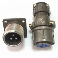 Conector Circular Personalizado de 5 Pines para Equipos de Soldadura, Serie P, Rusia