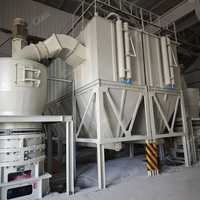 Broyeur industriel compact HGM contrôlé par PLC et variateur de fréquence pour la production de poudre de mica et de graphite, service personnalisé