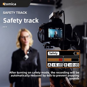 Comica boomx-D Pro ไมโครโฟนปกแบบไร้สายสำหรับการสตรีมสดและการบันทึกบนมือถือ - Product Image 5