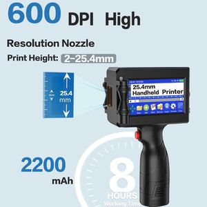 Orijinal mürekkep püskürtmeli el yazıcısı küçük kodlama makinesi yüksek performanslı akıllı kodlama - Product Image 6