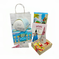 Boîte en carton avec logo personnalisé pour pâtisserie, pâtisserie, mini gâteau aux bonbons français
