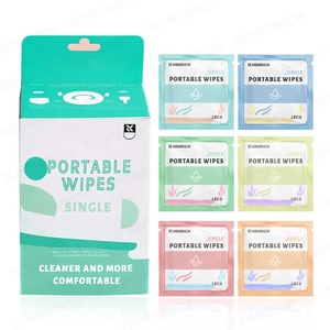 Lingettes humides pour bébé portables, emballées individuellement, <span class=keywords><strong>petit</strong></span> paquet de 60 ou 80 pièces, jetables, soin doux pour les voyages - Product Image 5