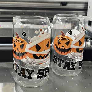 Giftec Altın Renkli Mürekkep Püskürtmeli Flatbed Yazıcı A3 I3200HD Çok Fonksiyonlu Otomatik Temizleme Telefon Kılıfı Kart Şişe Baskısı için - Product Image 3